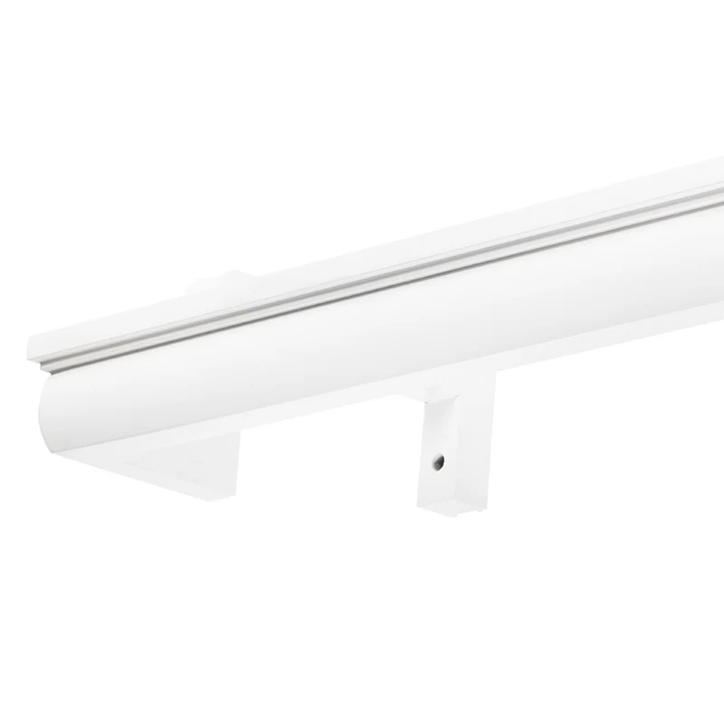 Firenze Wooden Curtain Track System with Decorative Valance
