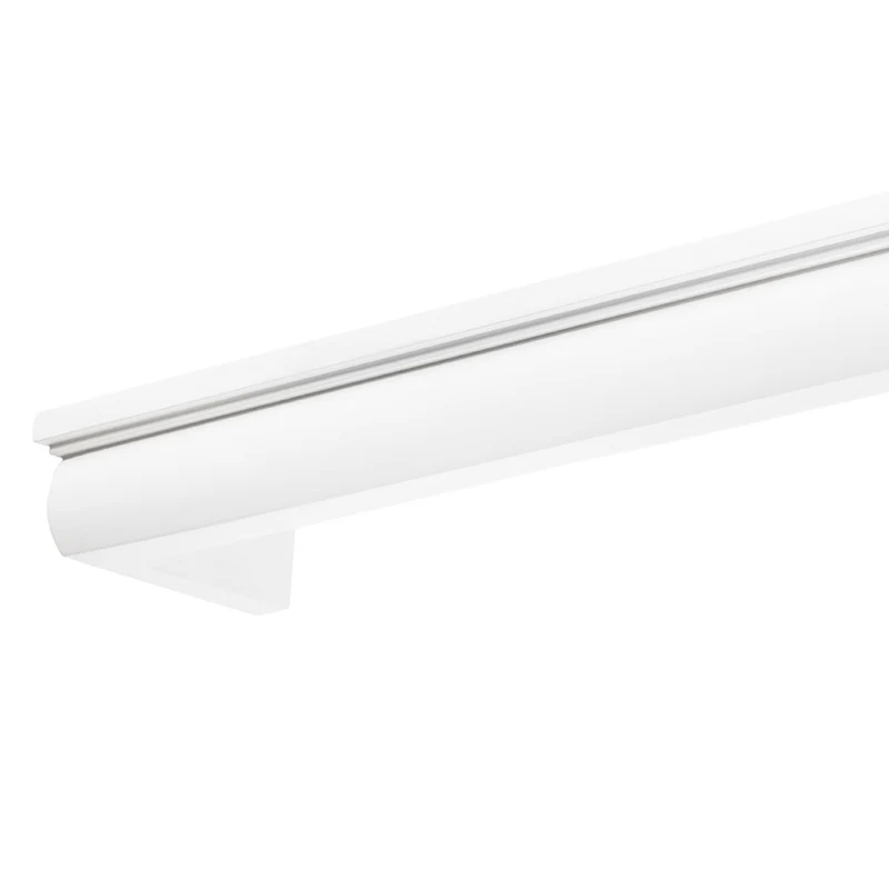 Firenze Wooden Curtain Track System with Decorative Valance
