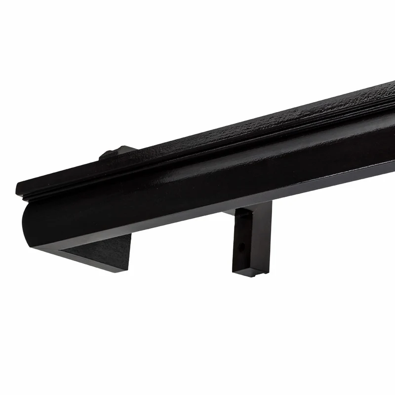 Firenze Wooden Curtain Track System with Decorative Valance