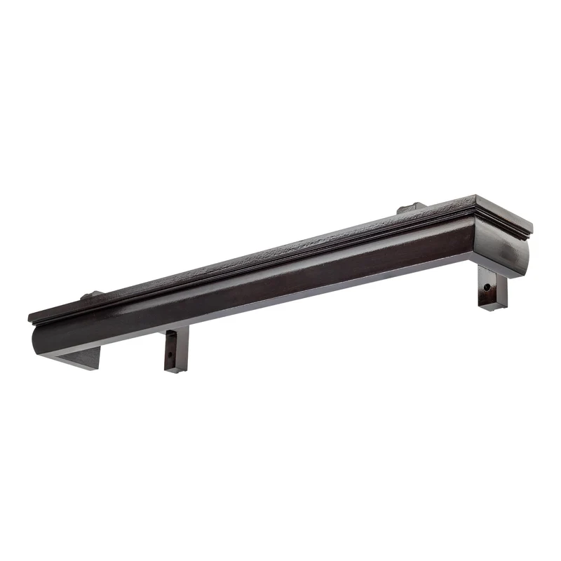 Firenze Wooden Curtain Track System with Decorative Valance