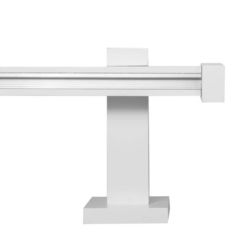 Dalia Wooden Curtain Rod with Aluminum Track