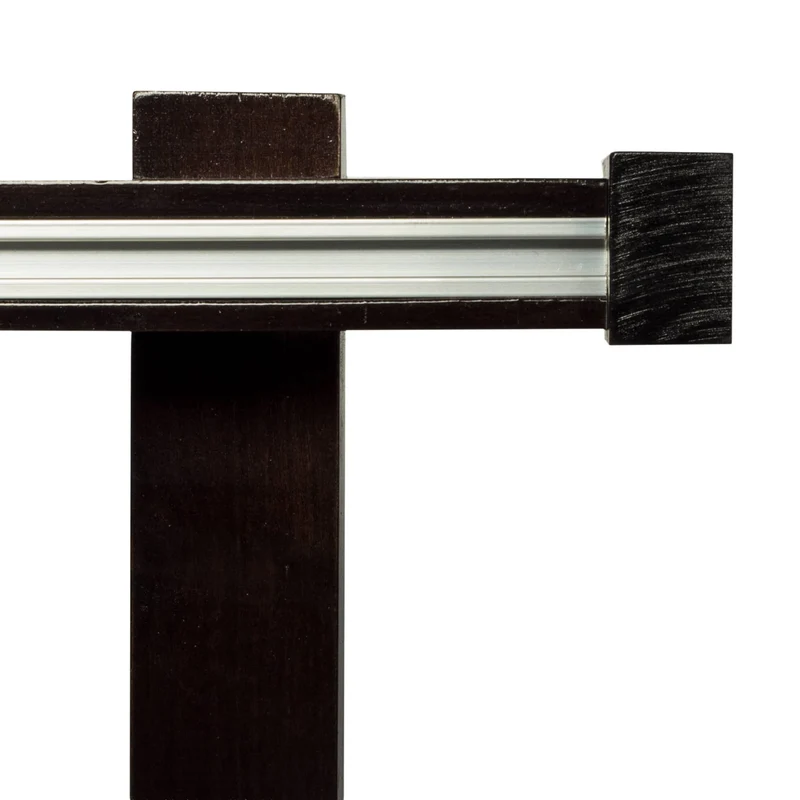 Dalia Wooden Curtain Rod with Aluminum Track