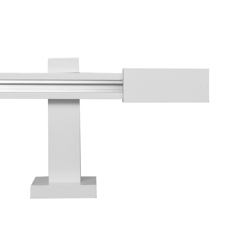 Praga Wooden Curtain Rod with Aluminum Track