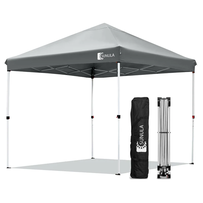 Sunula Pavillon 3x3m Wasserdicht & Stabil – Faltpavillon mit Verdickten Rohren, UV-Schutz & Tragetasche, für Garten, Camping & Veranstaltungen