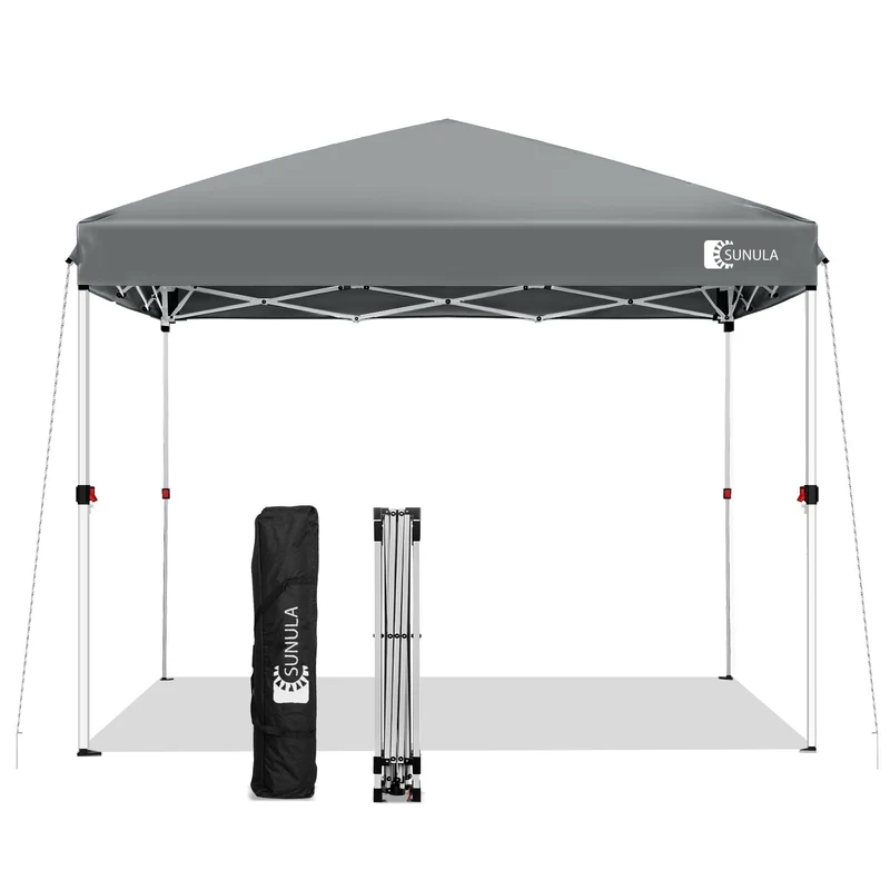 Sunula Pavillon 3x3m Wasserdicht & Stabil – Faltpavillon mit Verdickten Rohren, UV-Schutz & Tragetasche, für Garten, Camping & Veranstaltungen