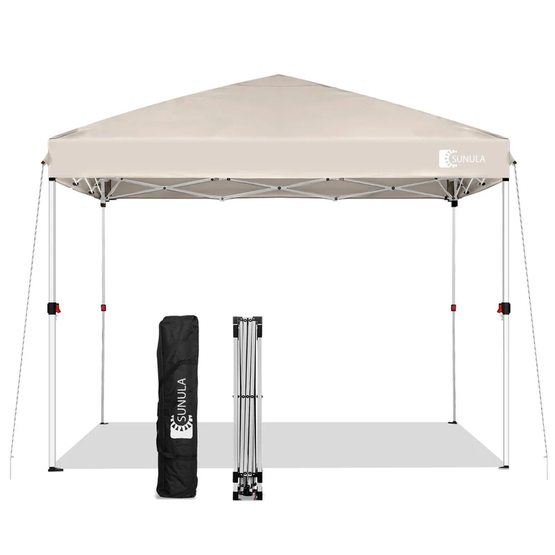 Sunula Pavillon 3x3m Wasserdicht & Stabil – Faltpavillon mit Verdickten Rohren, UV-Schutz & Tragetasche, für Garten, Camping & Veranstaltungen
