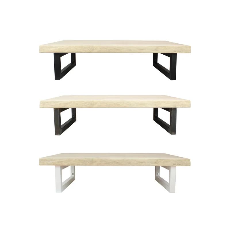 2er Set Wandkonsole RECHTECK