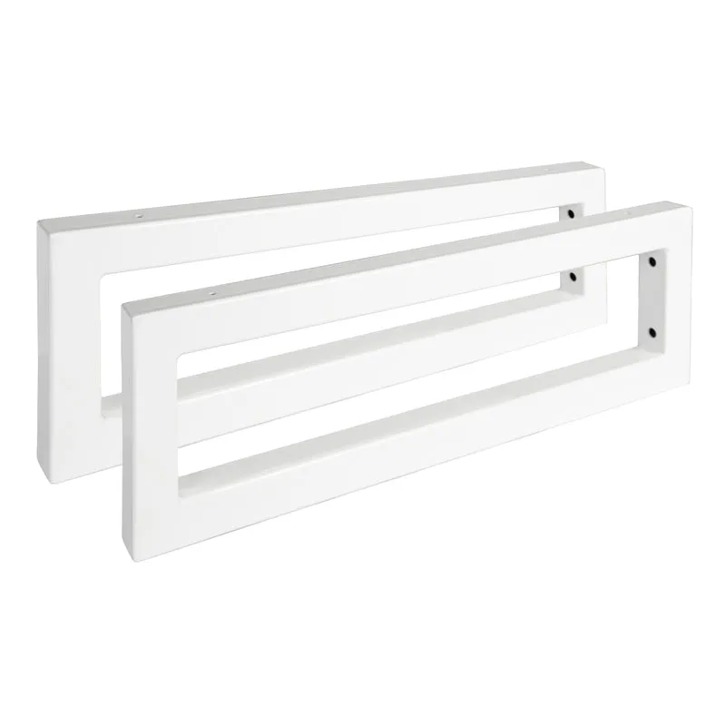 2er Set Wandkonsole RECHTECK