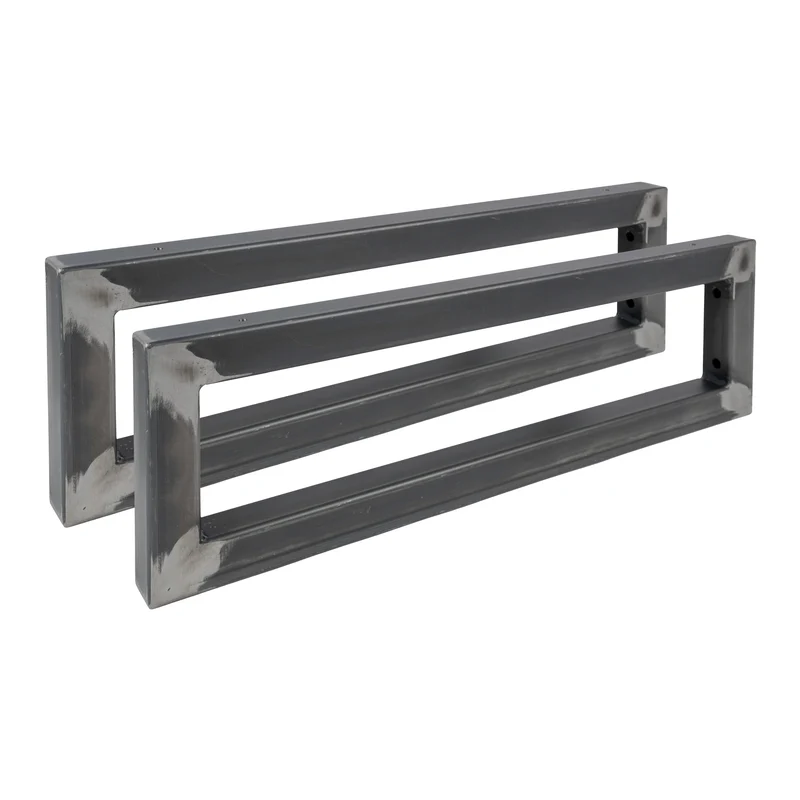 2er Set Wandkonsole RECHTECK