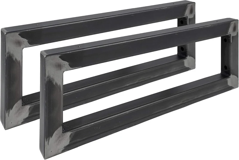 2er Set Wandkonsole RECHTECK