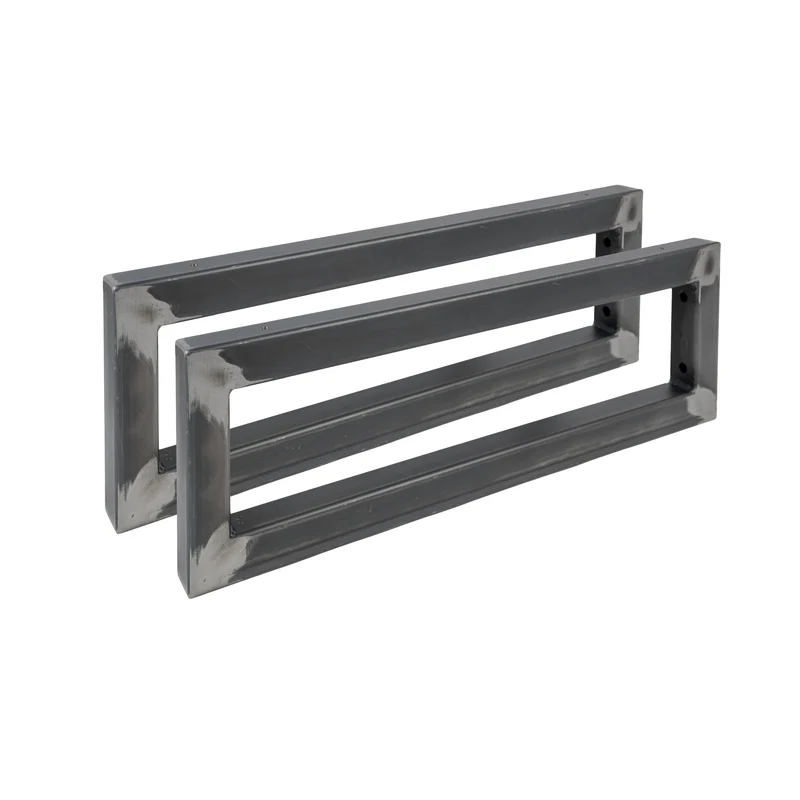 2er Set Wandkonsole RECHTECK