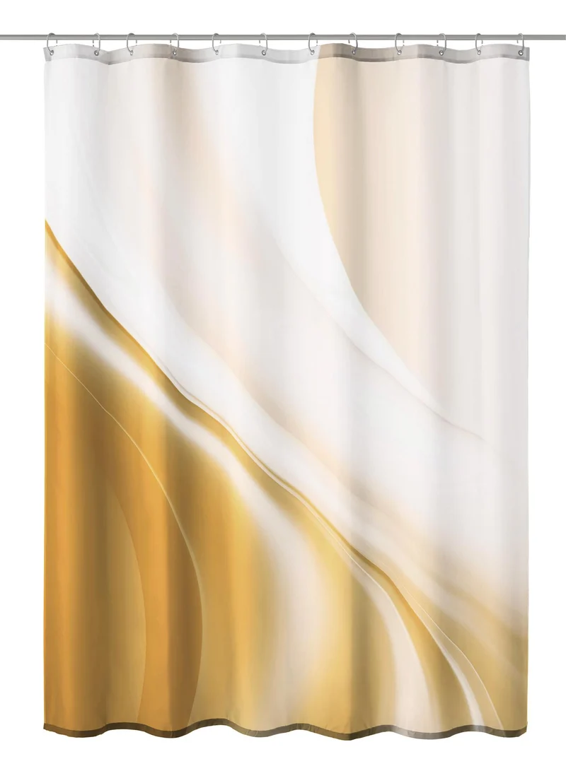 Duschvorhang Textil GOLDEN GLAM Goldfarben 180 x 200 cm