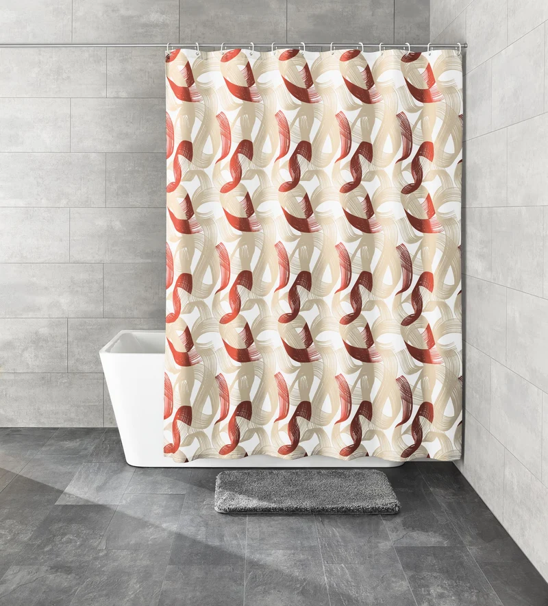 Duschvorhang Textil ROSE RADIANCE Rose 180 x 200 cm