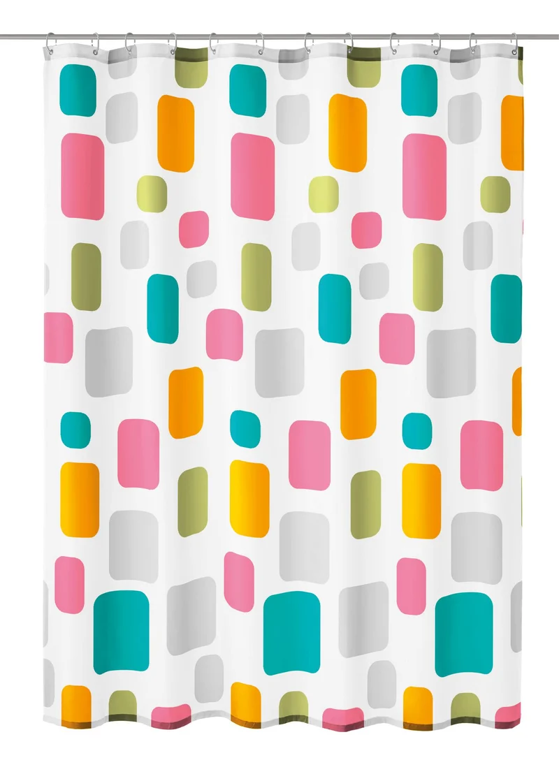 Duschvorhang Textil FUN Multicolor 180 x 200 cm