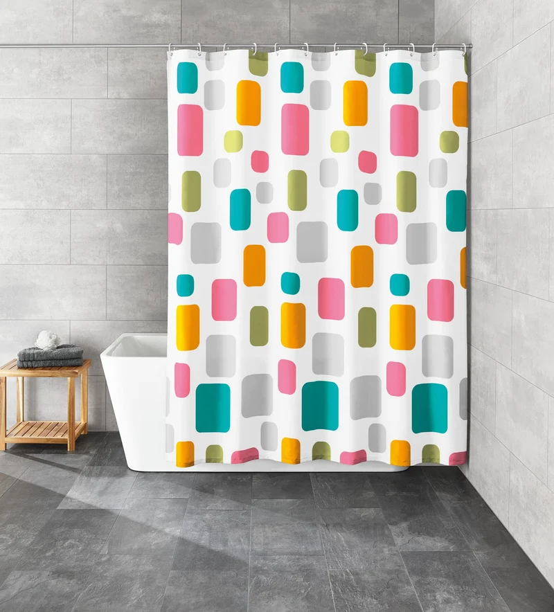 Duschvorhang Textil FUN Multicolor 180 x 200 cm