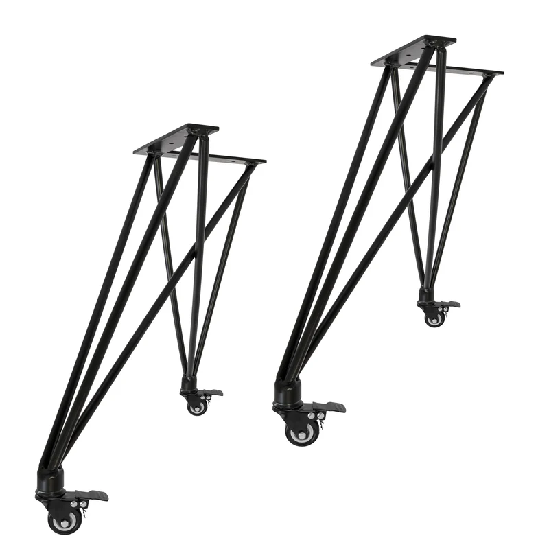 2er Set Tischgestell X ADJUSTABLE