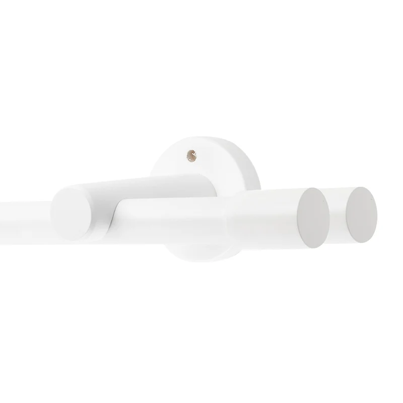 Luna Double 35 mm Wooden Curtain Rod & Track System
