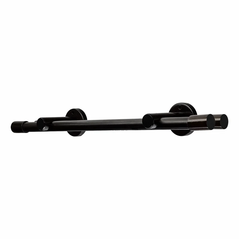 Luna Double 35 mm Wooden Curtain Rod & Track System