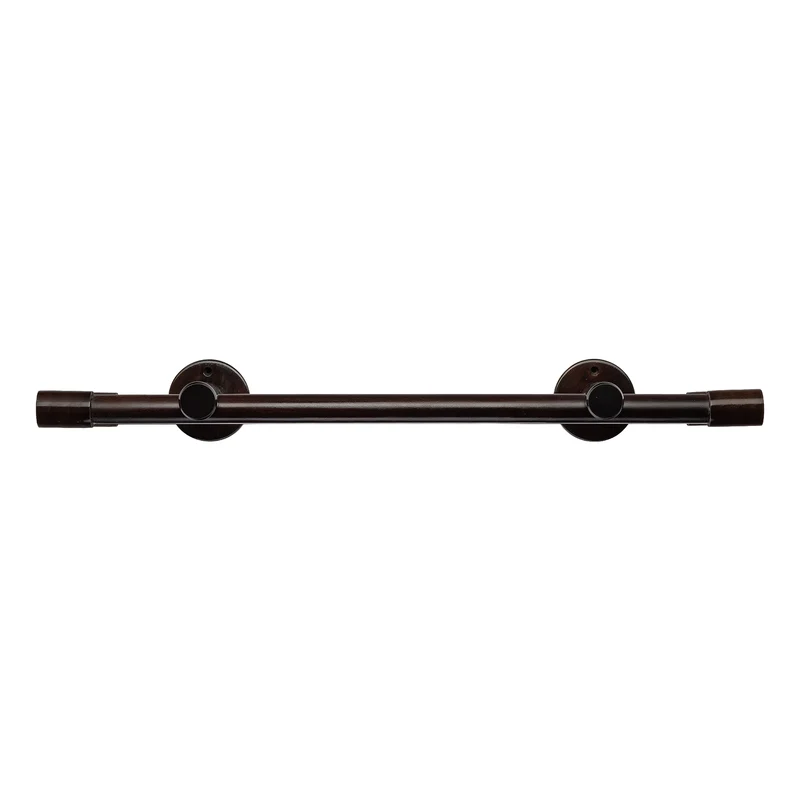 Luna Double 35 mm Wooden Curtain Rod & Track System