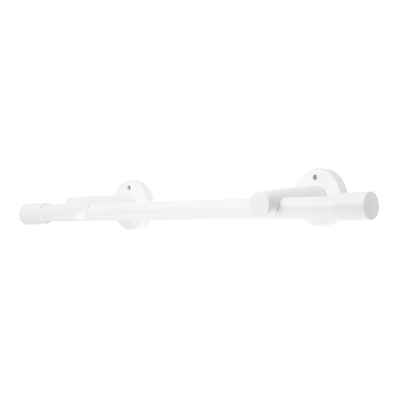 Luna Single 35 mm Wooden Curtain Rod & Track System