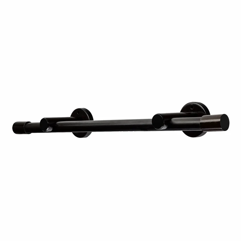 Luna Single 35 mm Wooden Curtain Rod & Track System
