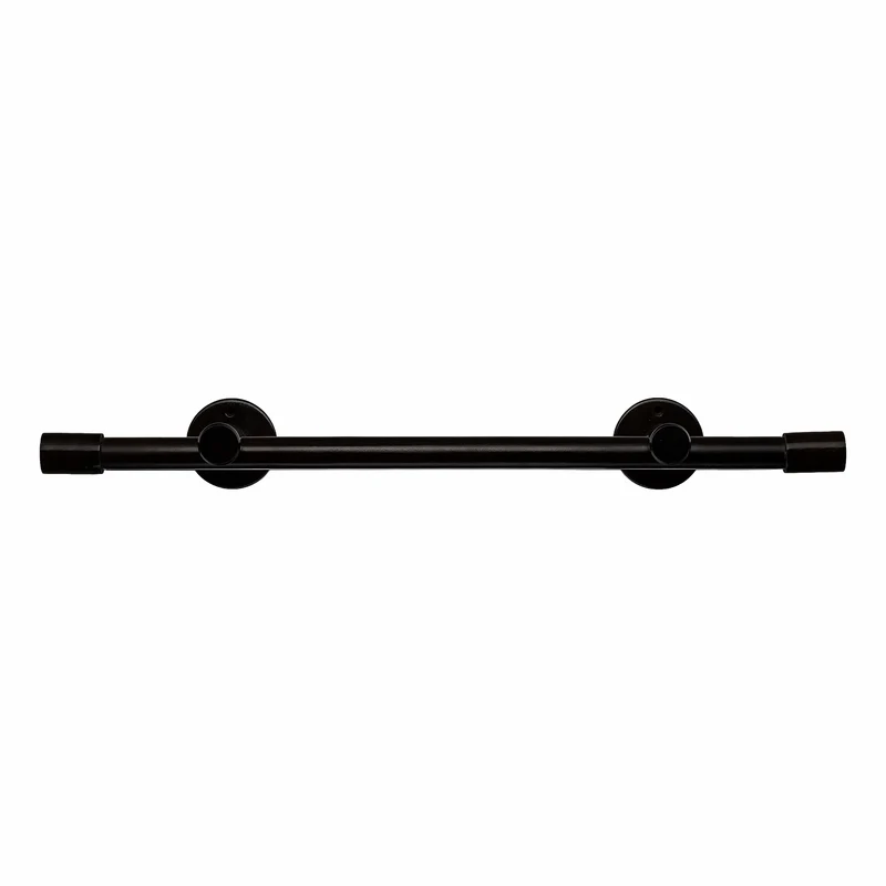 Luna Single 35 mm Wooden Curtain Rod & Track System