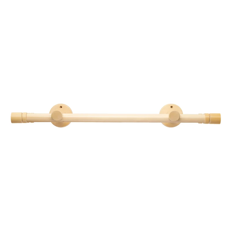CILINDRU DOUBLE 35 MM WOODEN CURTAIN ROD & ALUMINUM TRACK SYSTEM