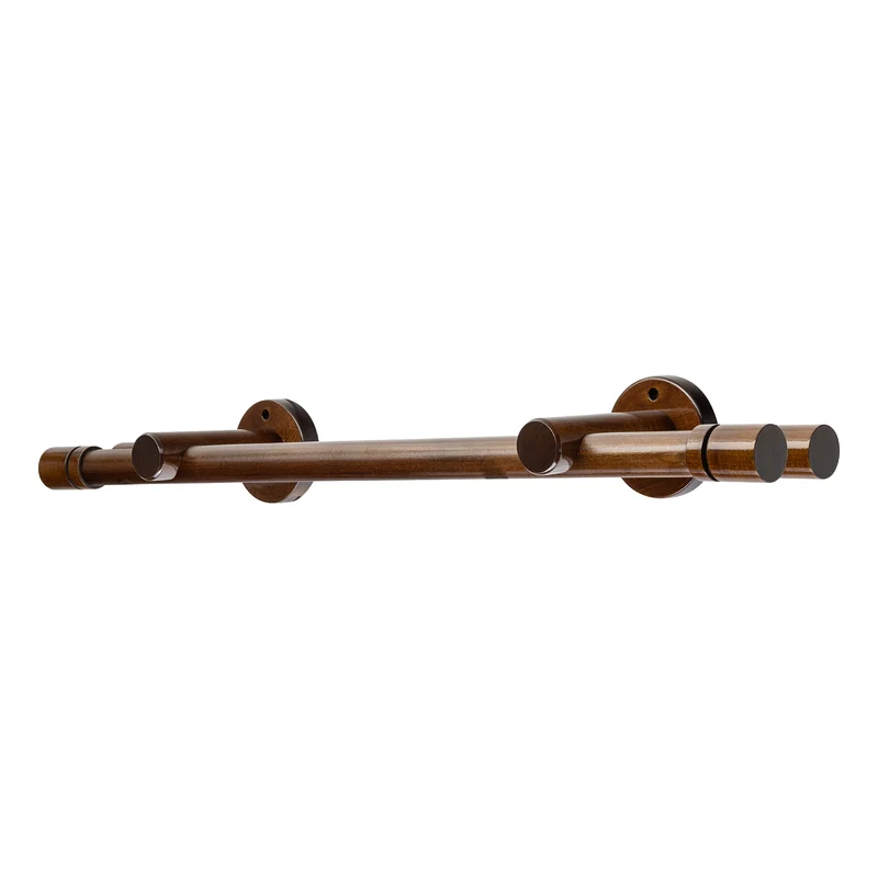 CILINDRU DOUBLE 35 MM WOODEN CURTAIN ROD & ALUMINUM TRACK SYSTEM