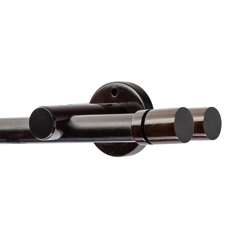 CILINDRU DOUBLE 35 MM WOODEN CURTAIN ROD & ALUMINUM TRACK SYSTEM