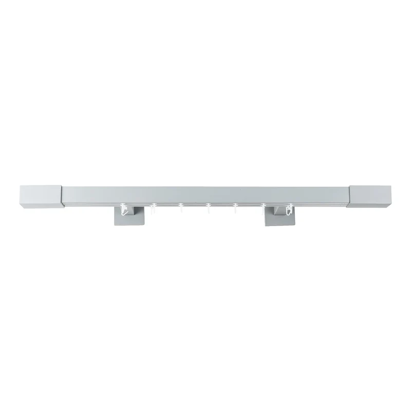 Roma Double Wooden Curtain Rod & Track System for Curtains and Drapes