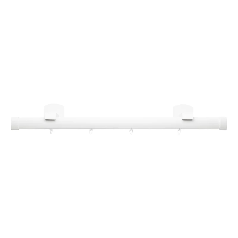 Domino Single Wooden Curtain Rod
