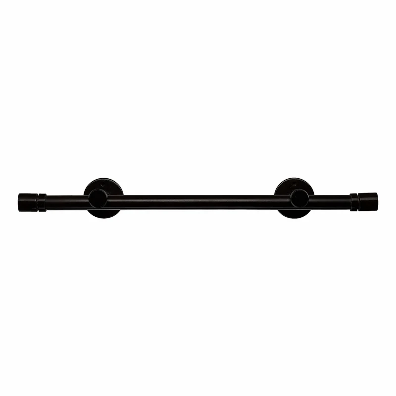 Cilindru Single 35 mm Wooden Curtain Rod & Aluminum Track System