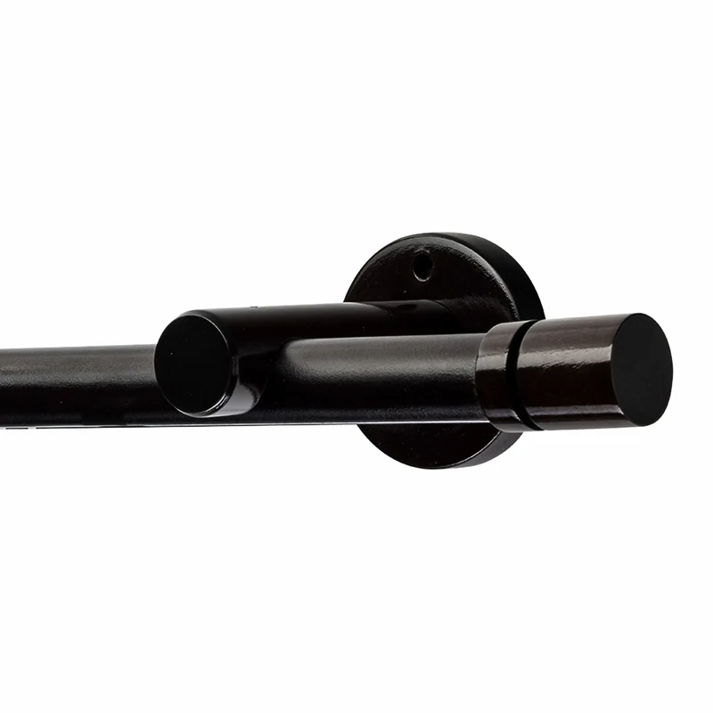 Cilindru Single 35 mm Wooden Curtain Rod & Aluminum Track System