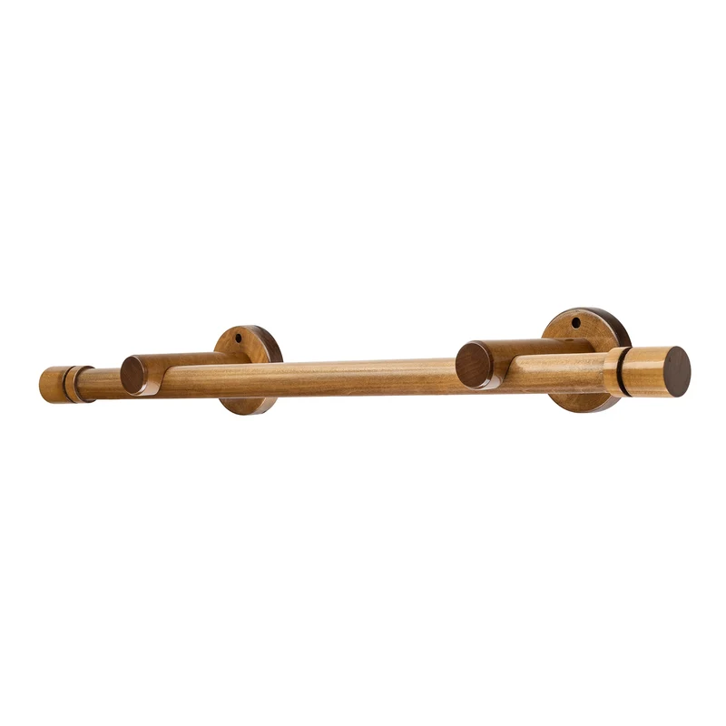Cilindru Single 35 mm Wooden Curtain Rod & Aluminum Track System