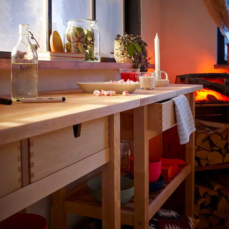 Foerhoeja kitchen cart birch