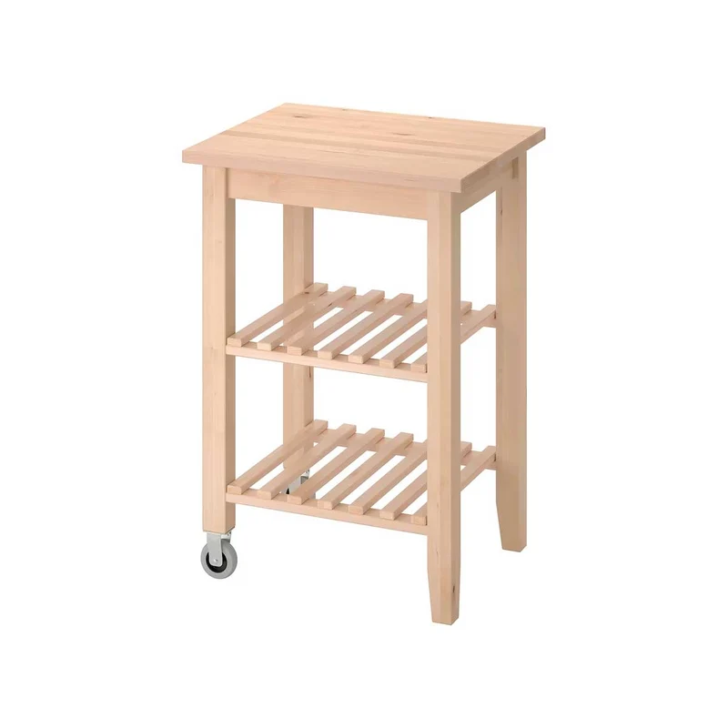 Bekvaem kitchen cart birch