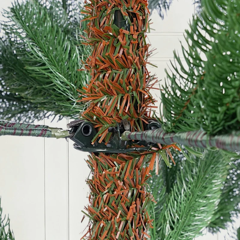 Salcar Künstlicher Weihnachtsbaum aus 100 % PE – Realistische Tannenzweige, dichter Look & stabiler Metallständer – 150 / 180 / 210 cm