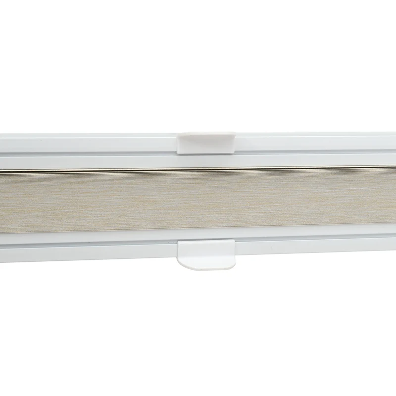 Sekey Wabenplissee ohne Bohren 100 % Verdunkelung, blickdichtes Klemmfix Plissee in Textiloptik, Beige