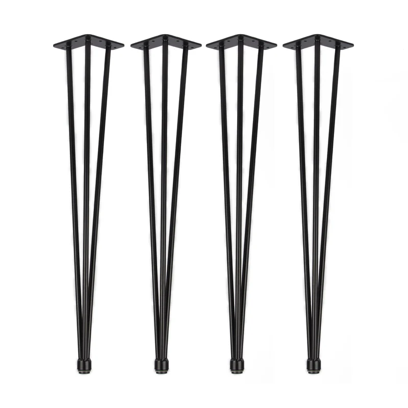 4er Set HAIRPIN Legs Adjustable