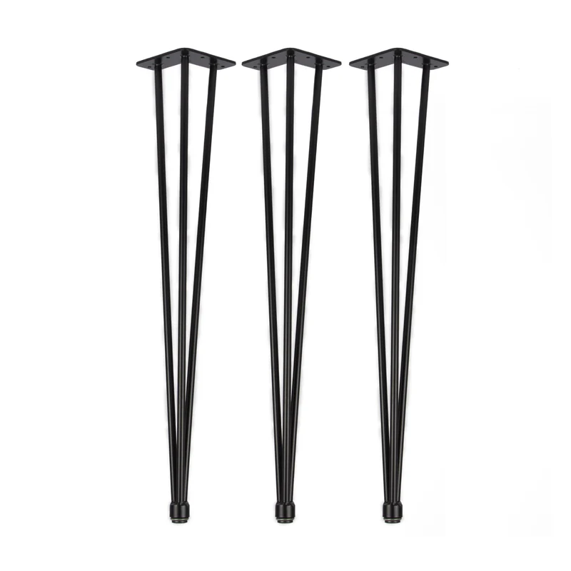 4er Set HAIRPIN Legs Adjustable