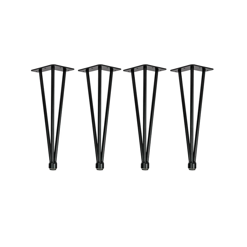4er Set HAIRPIN Legs Adjustable