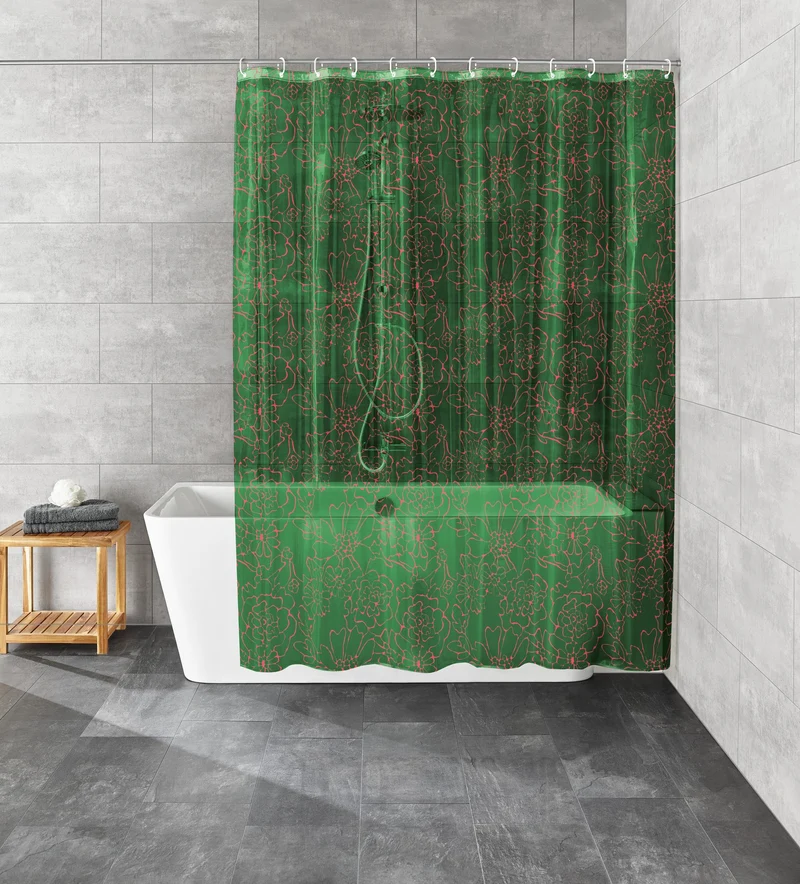Duschvorhang PEVA INSA Minze 180 x 200 cm