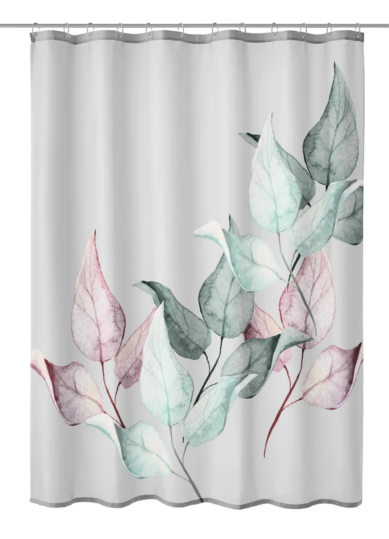 Duschvorhang Textil AUTUMN Auster 180 x 200 cm
