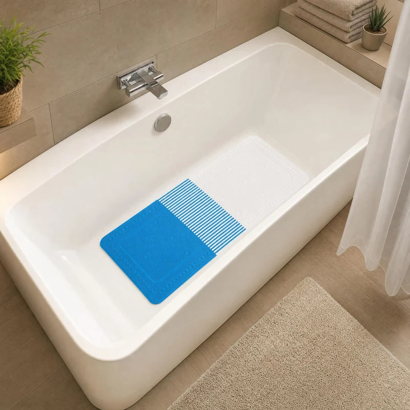 Wanneneinlage CASSIA Himmelblau 36 x 92 cm