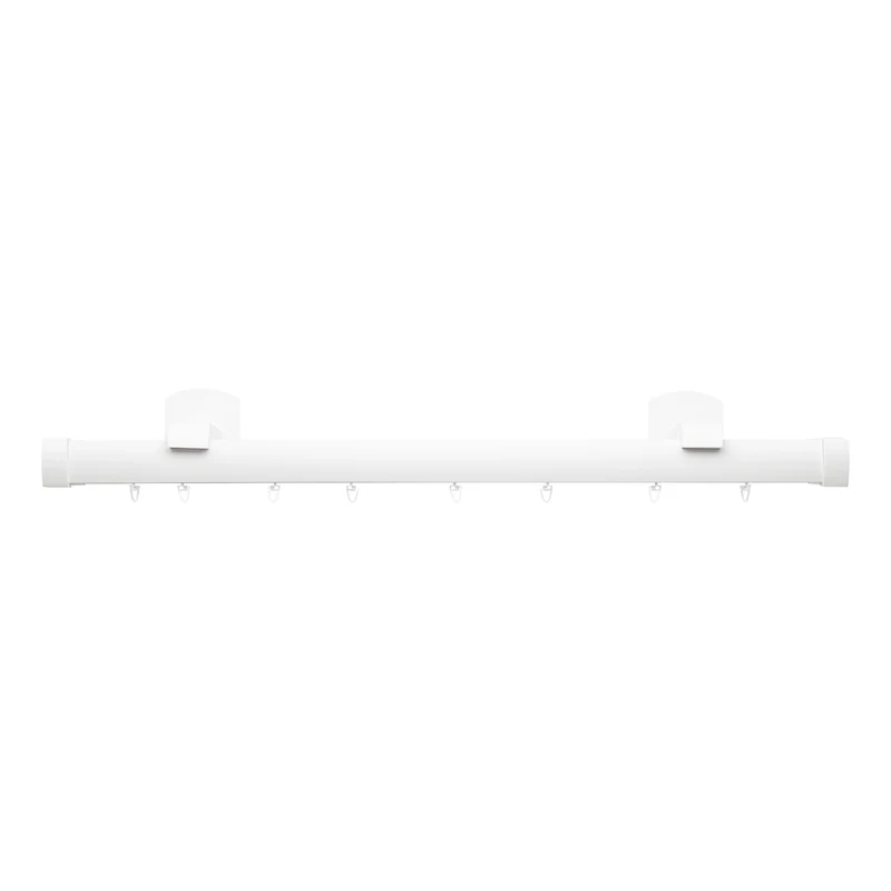 Domino Double Wooden Curtain Rod & Track System for Curtains and Drapes