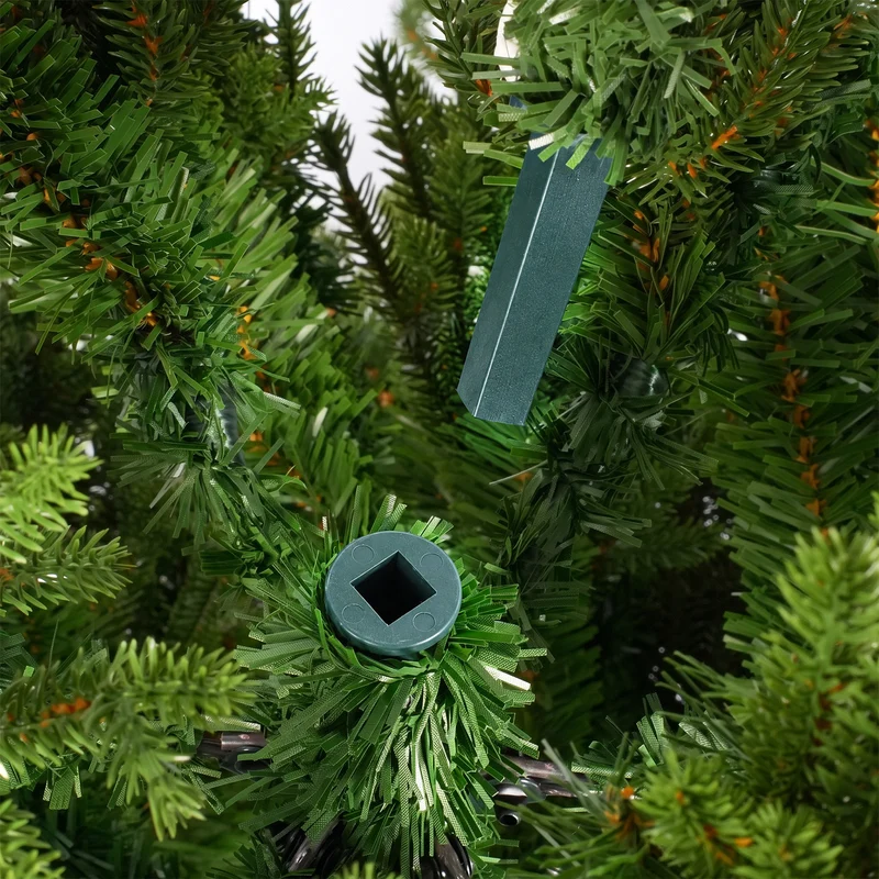 Salcar Künstlicher Weihnachtsbaum Fichte – Extra dicht & naturgetreu, bis zu 99 % PE, 90–210 cm