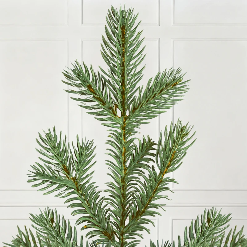 Salcar Künstlicher Weihnachtsbaum Fichte – Dunkelgrün, naturgetreu & extra dicht, PE & PVC, 150 / 180 / 210 cm