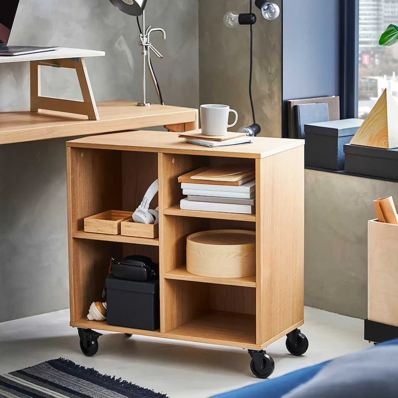 Ravaror shelf unit casters