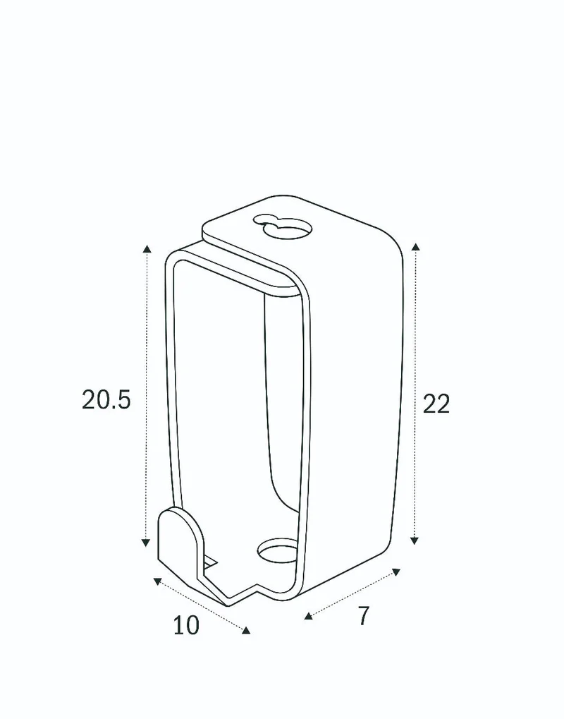 Belastbarkeit bis zu 4 kg: Perlonseil + STAS Smartspring
