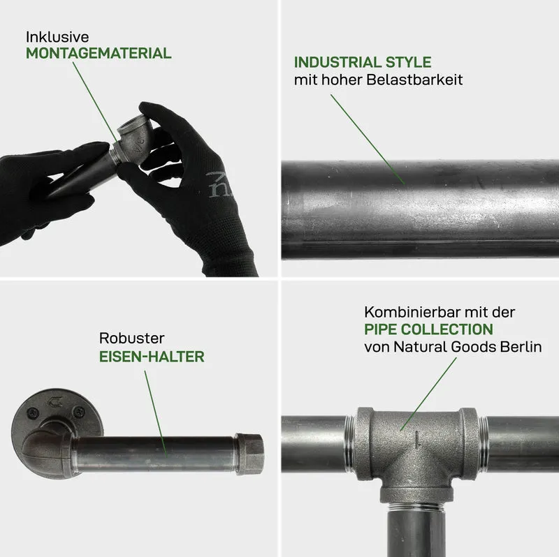 Toilettenrollenhalter Pipe